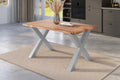 #naturfarben #140x80 #x-gestellsilber