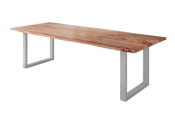 #naturfarben #240x100 #u-gestellsilber