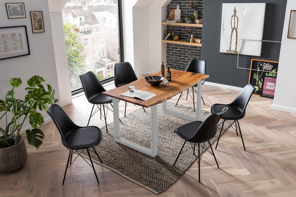 #nougatfarben #180x90 #u-gestellsilber