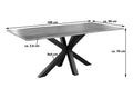 #nussbaumfarben #180x90 #spider-gestellschwarz