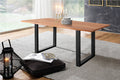 #sheeshamteakfarben #160x85 #u-gestellschwarz
