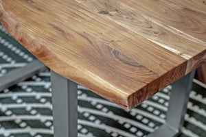 #naturfarben #220x100 #u-gestellsilber