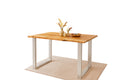 #naturfarben #120x80 #u-gestellsilber
