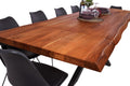 #nussbaumfarben #180(280)x90 #spider-gestellsilber