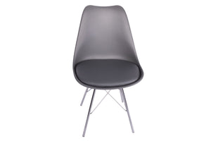 #grau #55cm #metallgestellchrom