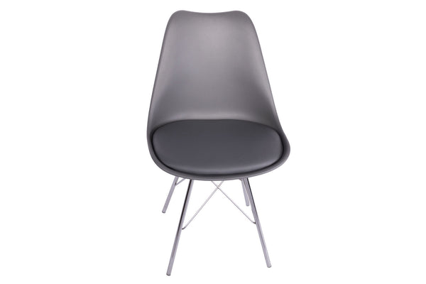 #grau #55cm #metallgestellchrom
