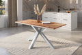 #naturfarben #180x90 #spider-gestellsilber