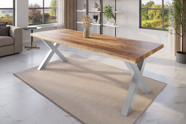#mangoroughfarben #260x100 #x-gestellsilber
