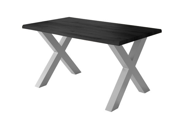 #holzgrau-optik #160x85 #x-gestellsilber