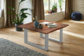 #nussbaumfarben #80x80 #u-gestellsilber