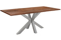 #nussbaumfarben #200x100 #spider-gestellsilber