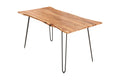 #naturfarben #140x80 #hairpin-gestellschwarz