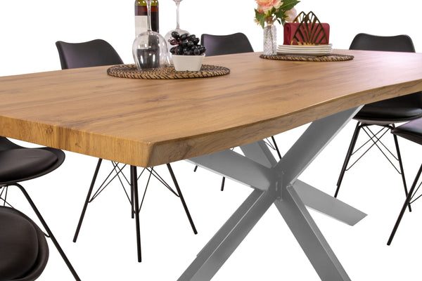 #wildeichenfarben #240x100 #spider-gestellsilber