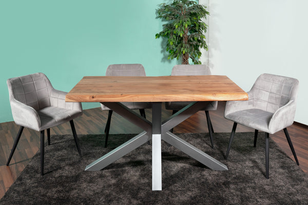 #naturfarben #120x80 #spider-gestellsilber