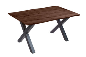 #nussbaumfarben #160x85 #x-gestellschwarz