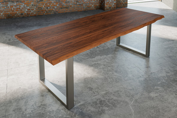 #nougatfarben #240x100 #u-gestellsilber