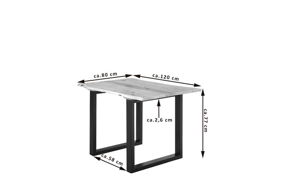 #naturfarben #120x80 #u-gestellschwarz