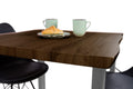 #nussbaumfarben #80x80 #u-gestellsilber