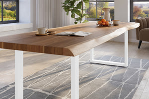 #naturfarben #260x120 #u-gestellweiß