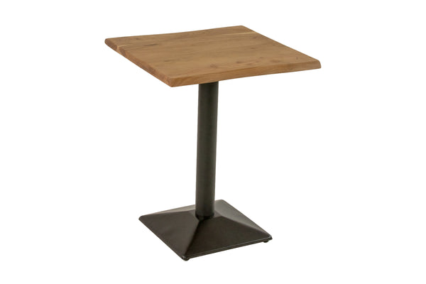 #akazienaturfarben #60x60 #säulen-gestelleckigschwarz