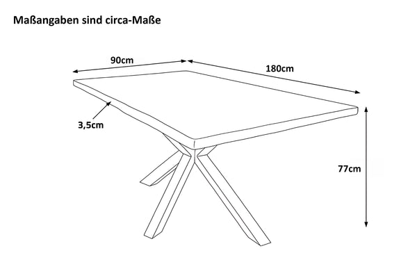 #honigfarben #180x90 #spider-gestellschwarz