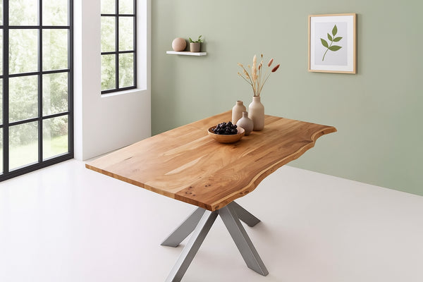 #naturfarben #200x100 #spider-gestellsilber
