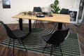#naturfarben #240x100 #u-gestellschwarz