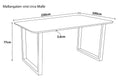 #220x100 #u-gestellschwarz