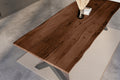 #nussbaumfarben #240x100 #x-gestellschwarz