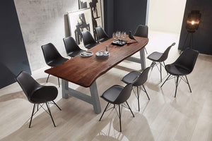 #nussbaumfarben #280x100 #a-gestellsilber