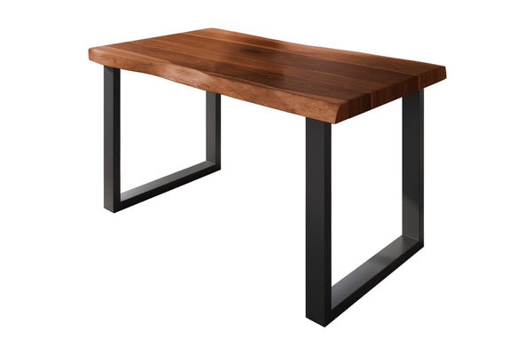 #akazienussbaumfarben #120x80 #u-gestellschwarz