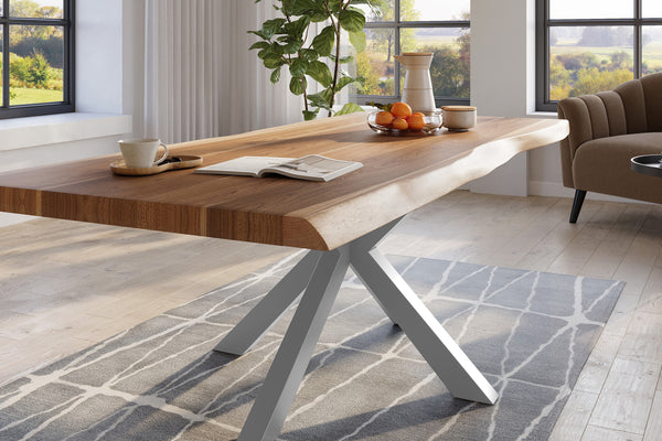 #naturfarben #220x110 #spider-gestellsilber