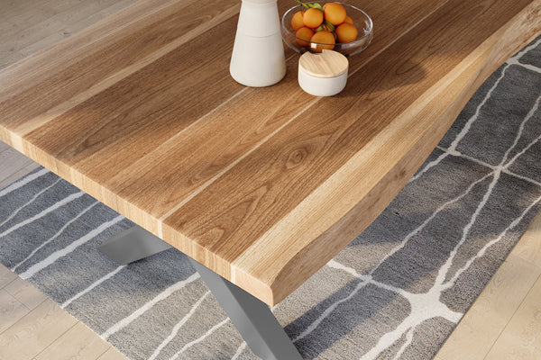 #naturfarben #400x120 #x-gestellsilber