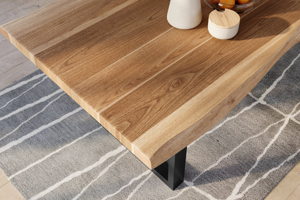 #naturfarben #260x110 #u-gestellschwarz