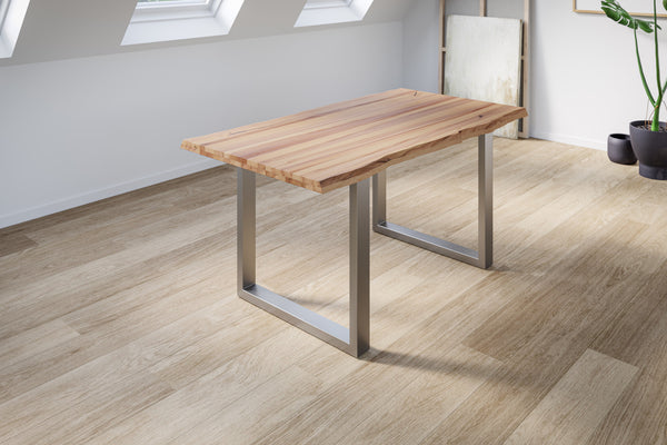 #naturfarben #140x80 #u-gestellsilber