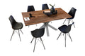 #nussbaumfarben #180x90 #spider-gestellsilber