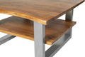#akazienussbaumfarben #90x90 #u-gestellsilber