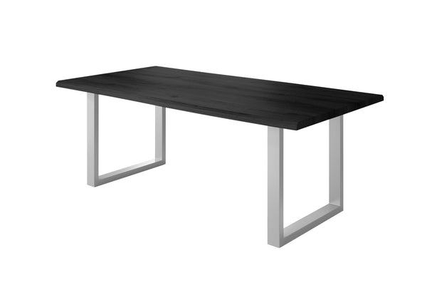 #holzgrau-optik #220x100 #u-gestellsilber