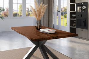 #nussbaumfarben #140x80 #spider-gestellschwarz