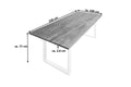 #220x100 #u-gestellweiß
