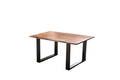 #nougatfarben #140x80 #u-gestellschwarz