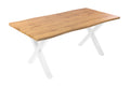 #wildeichenfarben #180x90 #x-gestellweiß