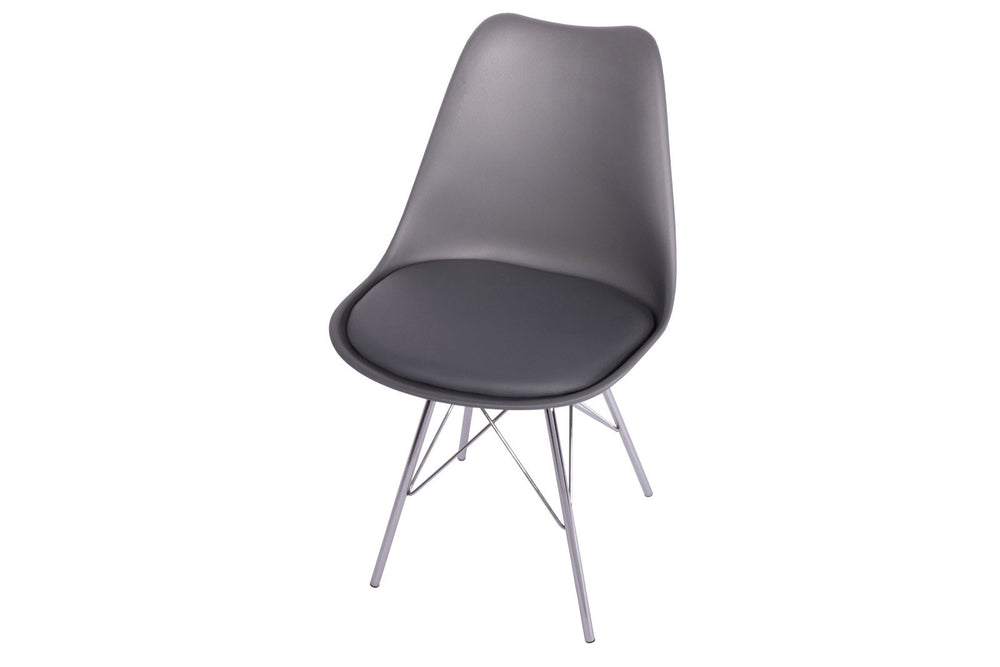 #grau #55cm #metallgestellchrom