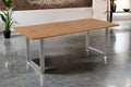 #wildeichenfarben #220x100 #u-gestellsilber