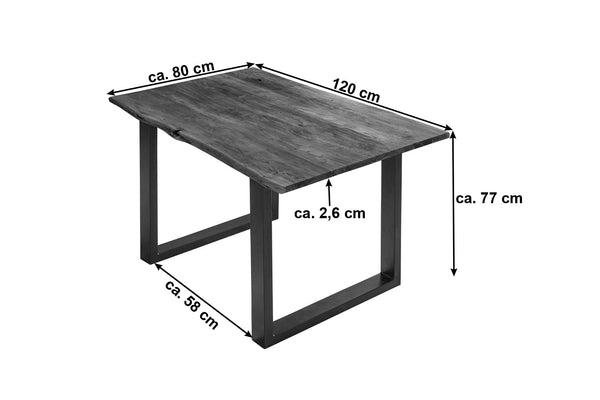 #nussbaumfarben #120x80 #u-gestellschwarz