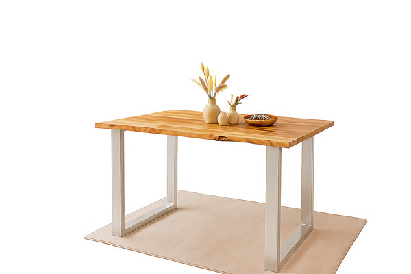 #naturfarben #160x85 #u-gestellsilber