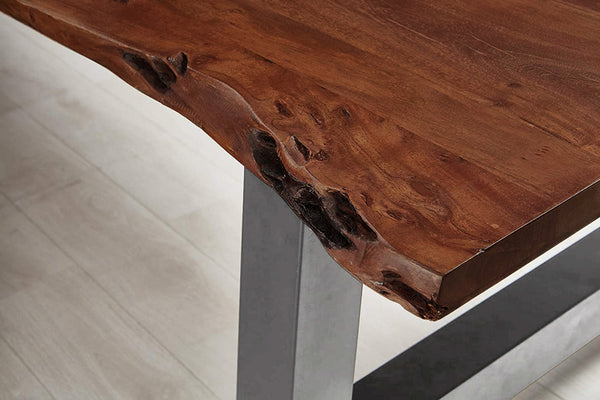 #nussbaumfarben #260x100 #a-gestellsilber