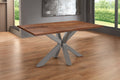#nussbaumfarben #180x90 #spider-gestellsilber