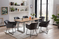 #naturfarben #280(380)x100 #u-gestellsilber