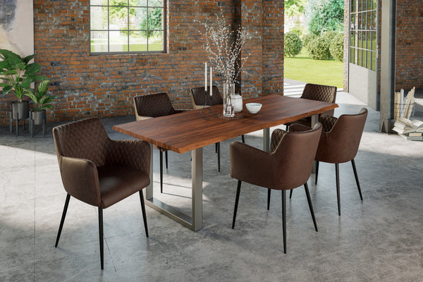 #nougatfarben #240x100 #u-gestellsilber